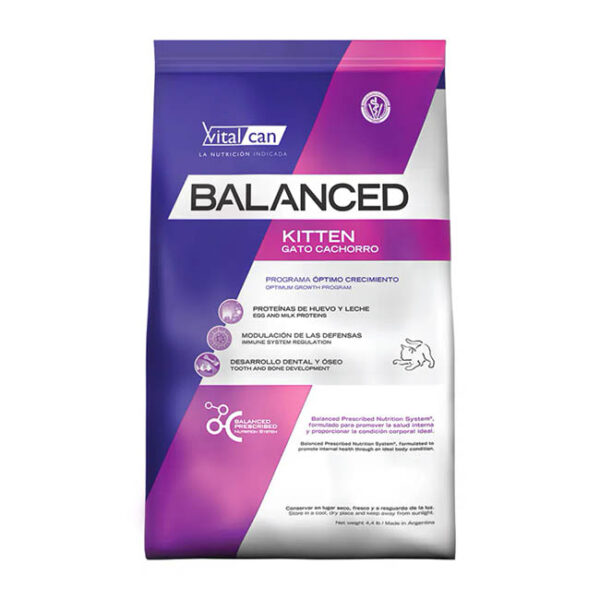 Vitalcan Balanced para Gato Cachorro Kitten