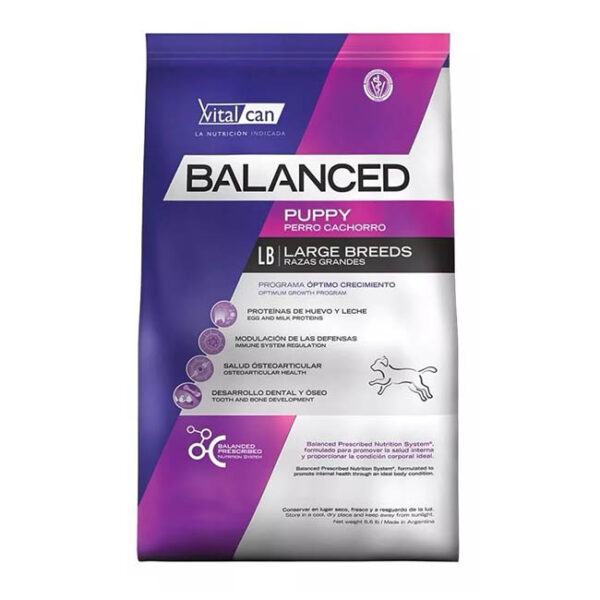 Vitalcan Balanced para Perro Cachorro Grande