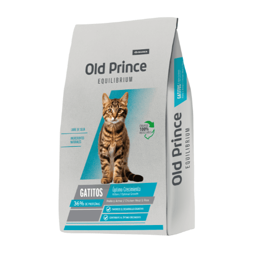 Old Prince Equilibrium Pollo y Arróz para Gatitos