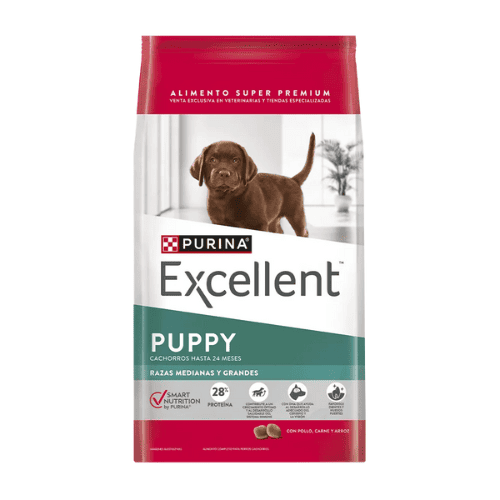 Excellent para Perro Puppy Cachorro Mediano y Grande