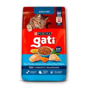 Gati Pescado y Salmón para Gato Adulto | 18 kg