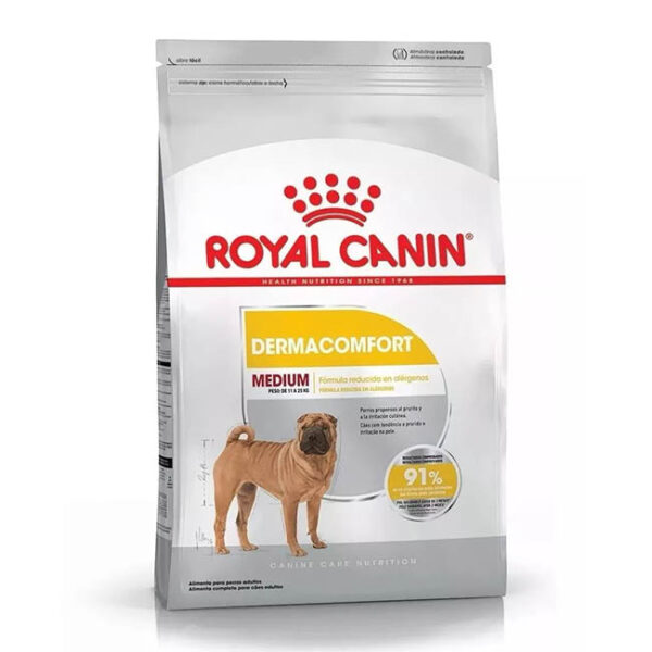 Royal Canin Medium Dermacomfort Alimento Seco para Perro | 3 y 10 kg