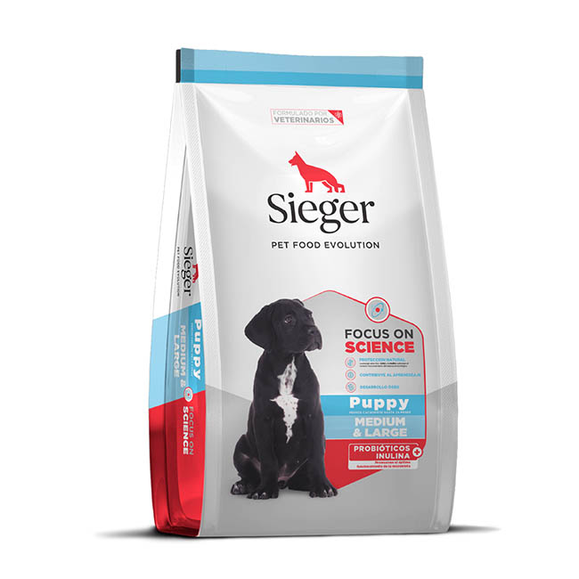 Sieger para Perro Cachorro Mediano y Grande