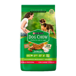 Dog Chow Cachorro mediano/grande x 3 y 21kg