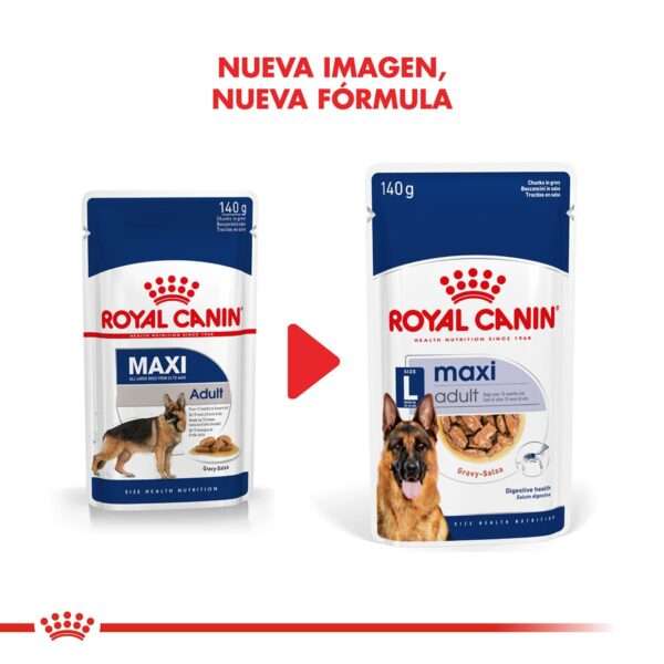 Royal Canin Maxi Adulto Alimento Húmedo en Pouch para Perro | 140 gr