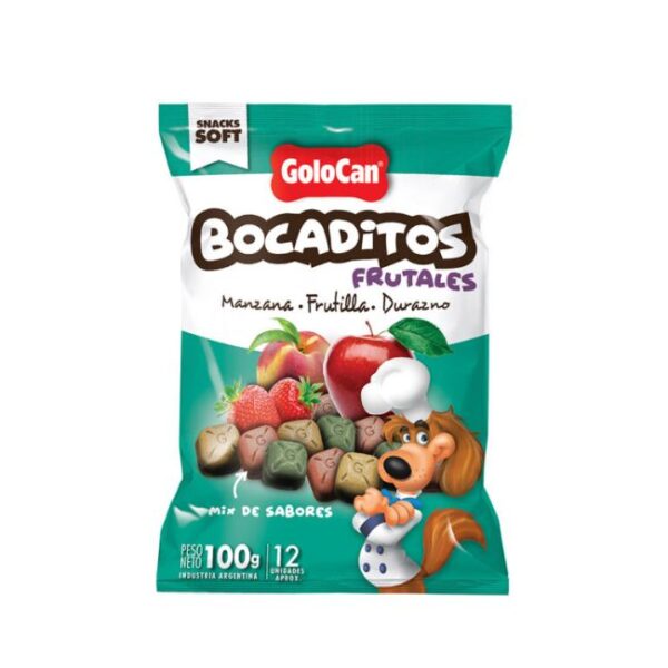 Golocan Manzana, Frutilla y Durazno | 100 gr y 500 gr - Imagen 2
