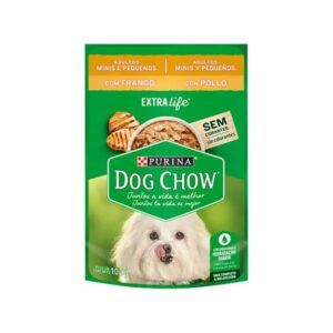 Pouch Dog Chow Adulto Raza Pequeña Pollo x 100 gr