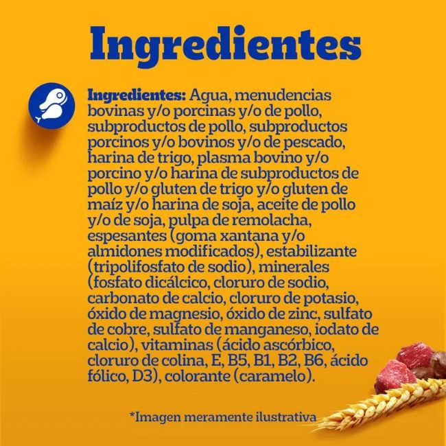 Pouch Pedigree Adulto Raza Pequeña Carne | 100 gr - Imagen 2