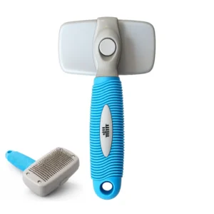 Cepillo Autolimpiante con Botón Expulsapelo para Perro | S y L