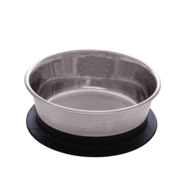 Dogit Comedero de Acero Inoxidable Grip Antideslizante | 450 ml y 900 ml - Imagen 2