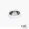 Hagen comedero / bebedero catit pixi bowl gato blanco