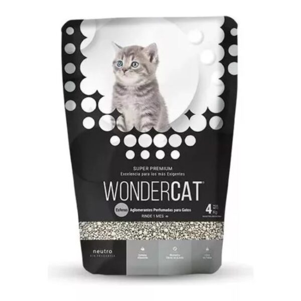 Esferas Aglomerantes para Gato Wondercat Nacionales | 4 kg - Imagen 3