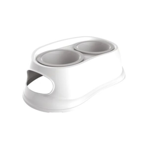 Comedero Doble Plástico 2 | 800 ml