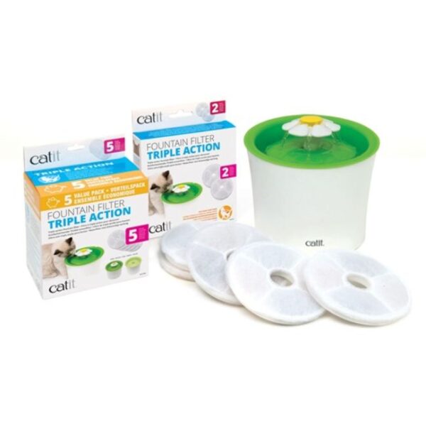 Filtro Fuente Bebedera Catit Flower | x5 - Imagen 3