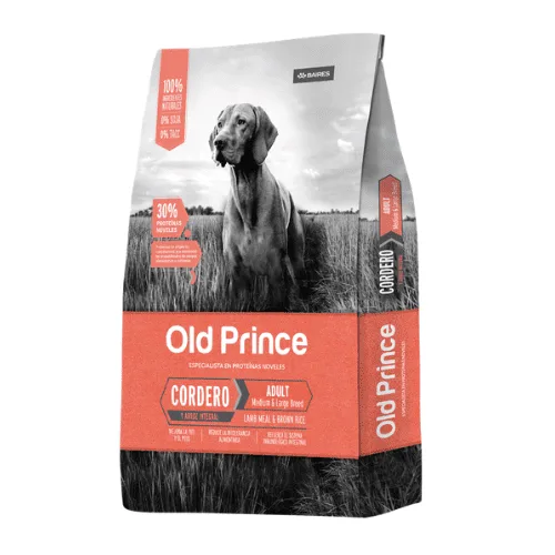 Old Prince Cordero Perro Adulto Mediano