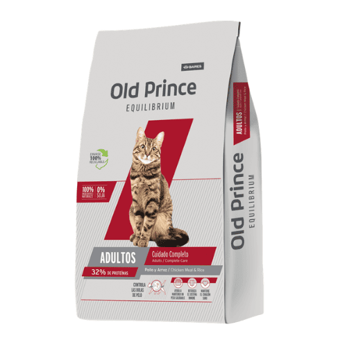 Old Prince Equilibrium Pollo para Gato Adulto
