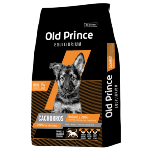 Old Prince Equilibrium para Perro Cachorro Mediano y Grande | 3 | 15 y 17 kg