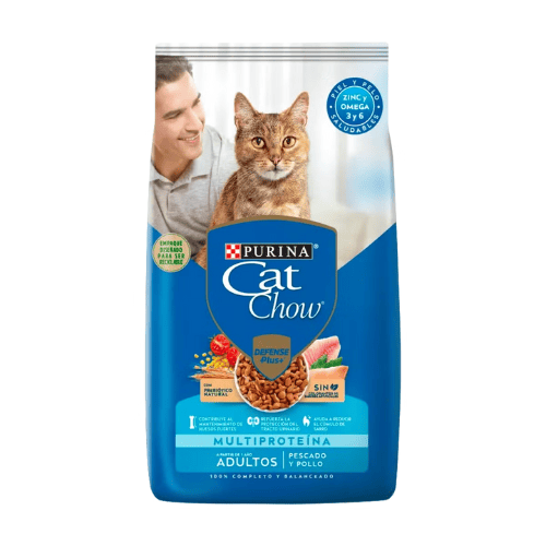 Cat Chow Pescado y Pollo para Gato Adulto