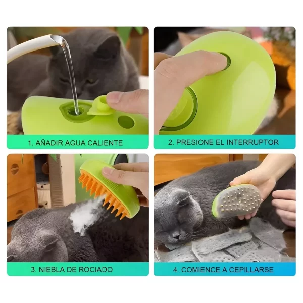 Cepillo Beepaw Fruta con Vapor