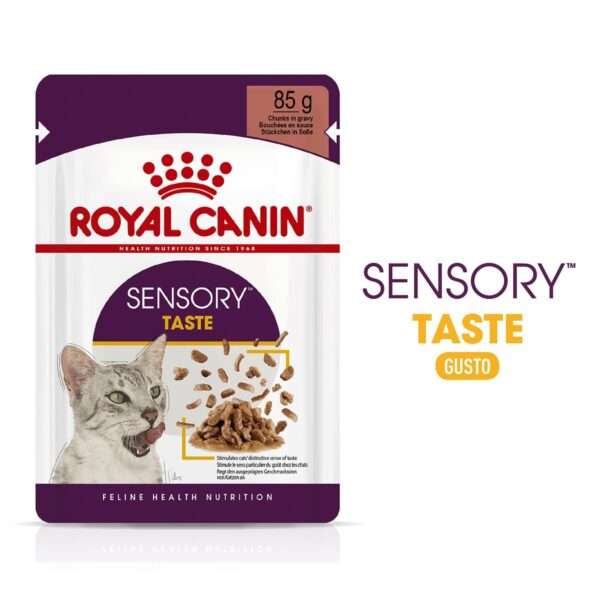 Royal Canin Sensory Taste Alimento Húmedo en Pouch para Gato