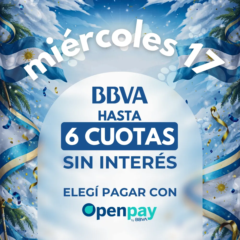 6 cuotas BBVA PETS CENTER