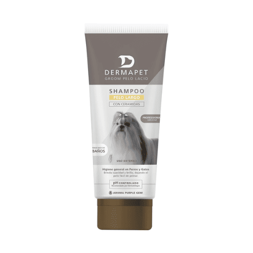 Dermapet Groom Shampoo para Perros de Pelo Largo