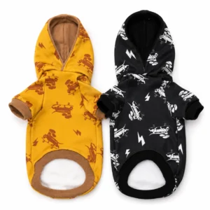 Ropita de Acetato Deportivo Frisado para Perro Salchicha | Negro o Amarillo, Talle XS