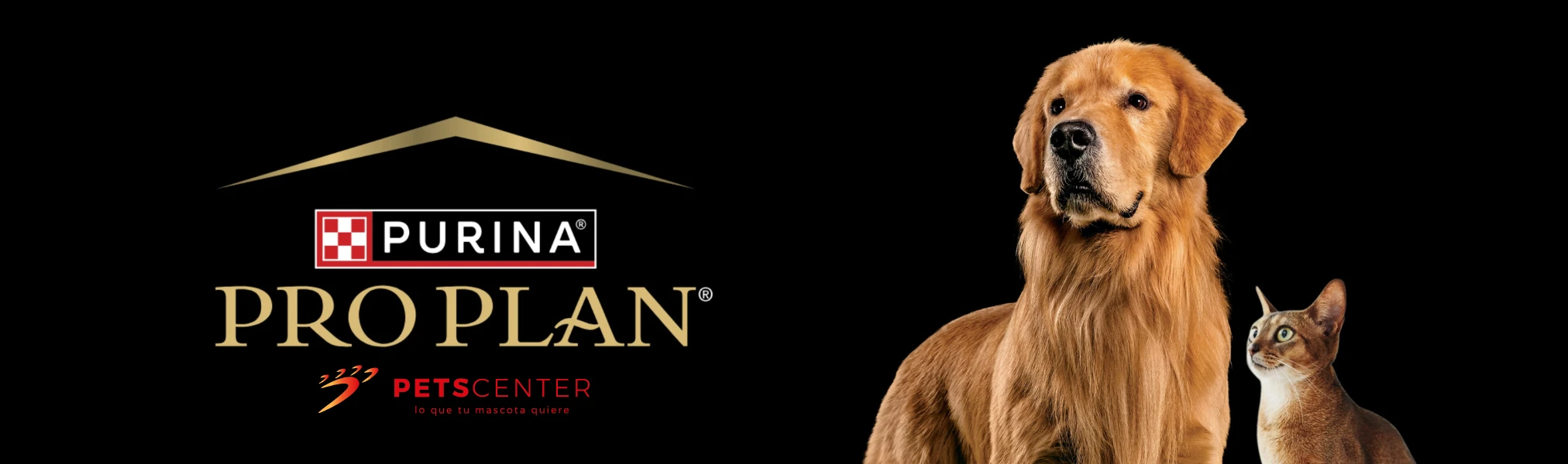 Banner Marca Pro Plan PETS CENTER