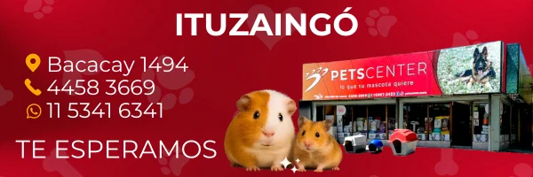 PETS CENTER: Alimento y Accesorios para Mascotas Sucursal Ituzaingó ubicada en Bacacay 1494
