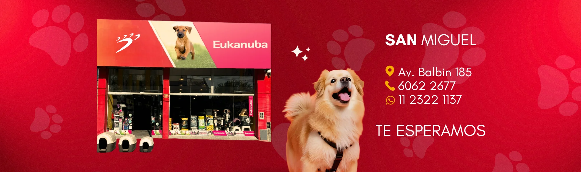 PETS CENTER: Alimento y Accesorios para Mascotas Sucursal San Miguel ubicada en Av. Dr. Ricardo Balbin 185