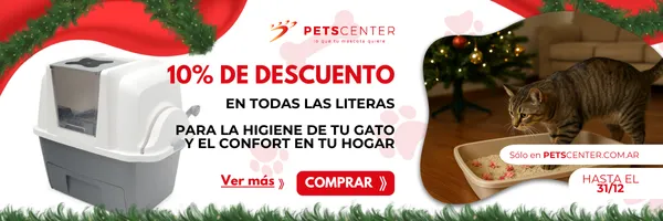 10% de descuento en literas y bandejas sanitarias para gato en PETS CENTER