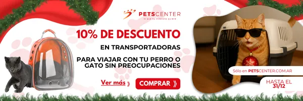 10% de descuento en Transportadora, transportín y bolso para transportar mascotas, perros, gatos, etc en PETS CENTER