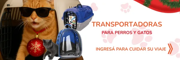 Transportadora, transportín y bolso para transportar mascotas, perros, gatos, etc en PETS CENTER