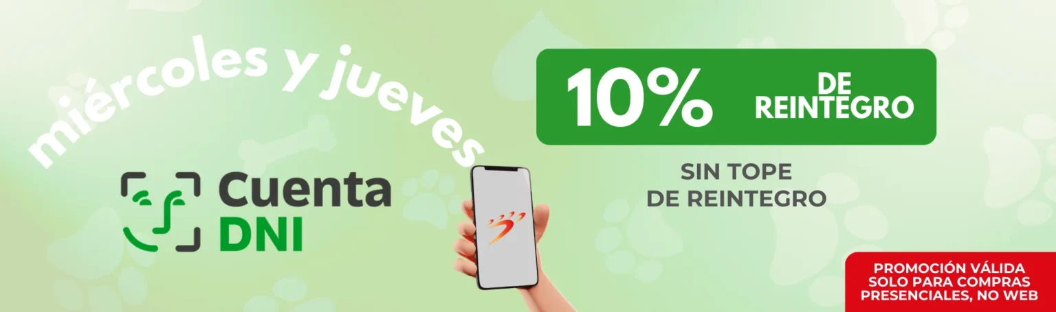 PETS CENTER Promociones bancarias Cuenta DNI Miércoles y Jueves Castelar, Ituzaingó y Haedo