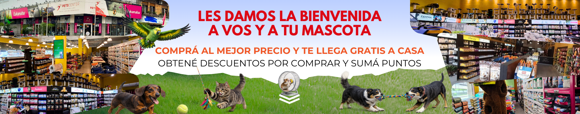 PETS CENTER Tienda de Alimento y Accesorios para Mascotas - Pet Shop