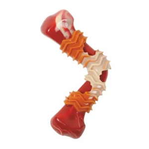 Juguete Carnivore Bumerang Bone | Saborizado (Bacon)