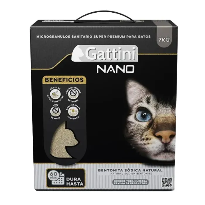 Piedra Aglomerante Gattini Nano Microgranulada | 7 kg
