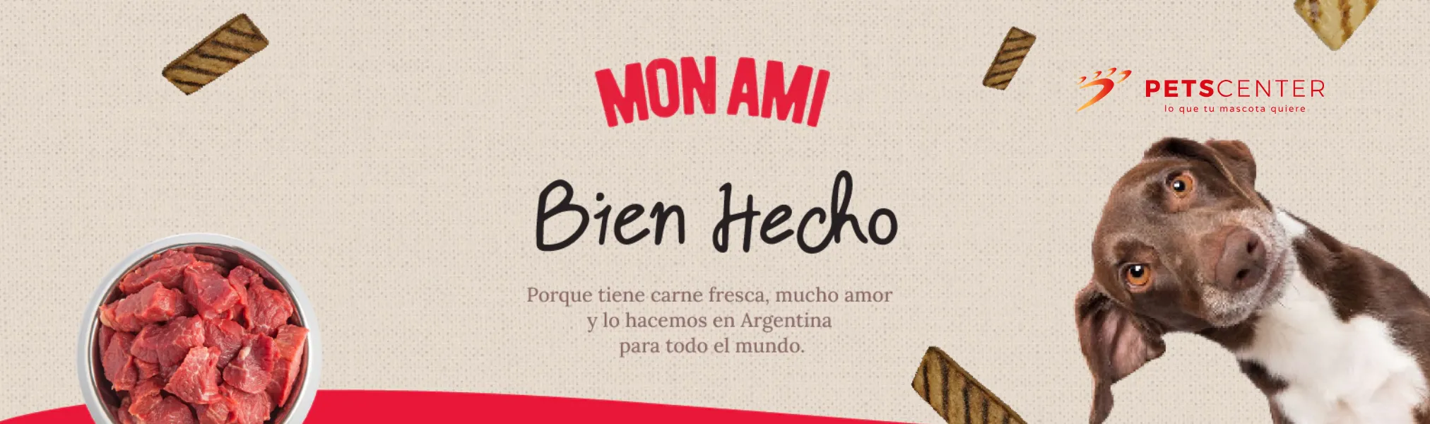 MON AMI Marca Disponible en PETS CENTER