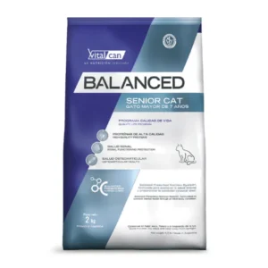 Vitalcan Balanced para Gato Senior | 2 y 7,5 kg