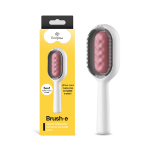 Cepillo con Agua para Pelo Corto Beepaw Brush-E | Celeste o Rosa