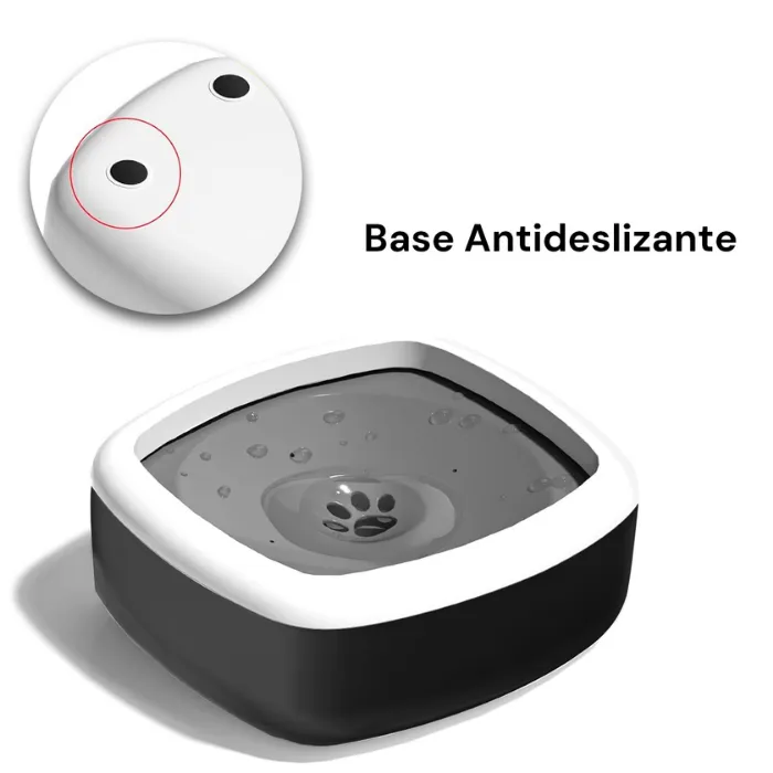 Bebedero Interactivo Antisalpicaduras para Perro Beepaw Drink-E