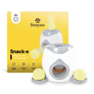 Lanzapelota Interactivo con Dispensador de Alimento Beepaw Snack-e
