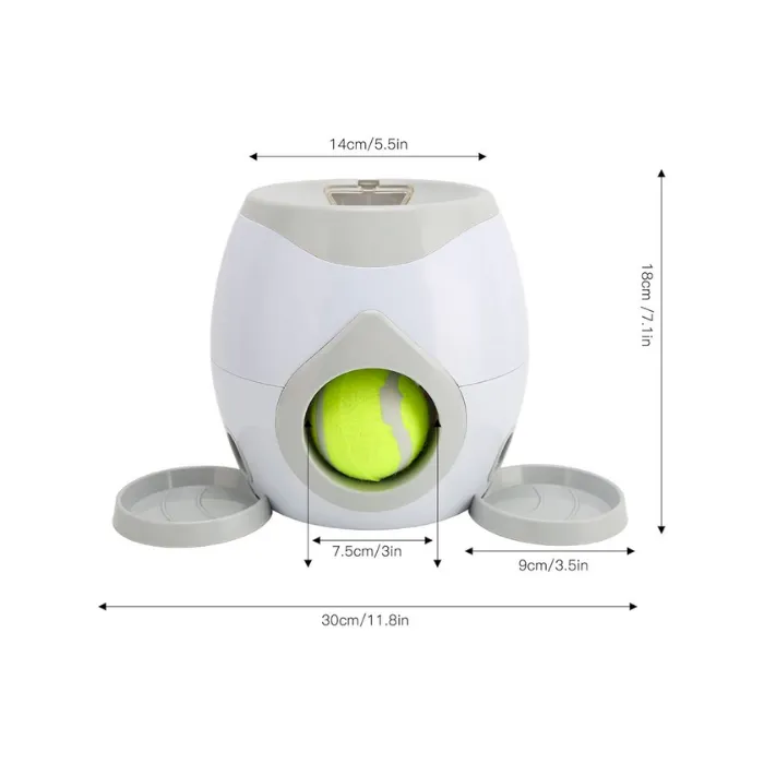 Lanzapelota Interactivo con Dispensador de Alimento Beepaw Snack-e