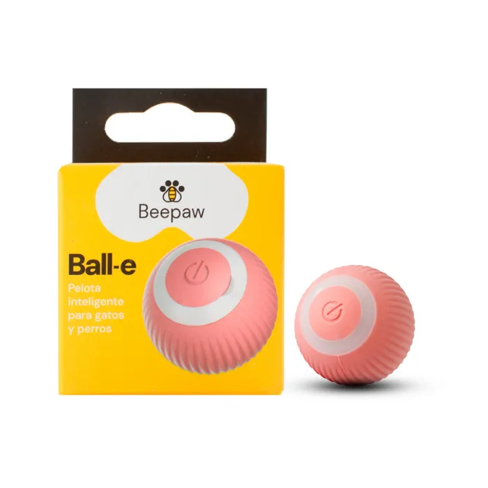 Pelota Inteligente para Gatos Beepaw Ball-E | Rosa o Celeste
