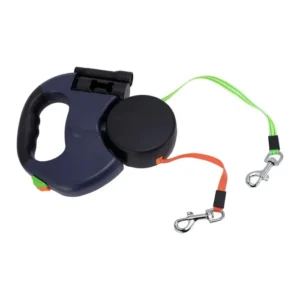 Correa Retráctil Doble con Rotación Beepaw | 3 mts | Azul o Roja