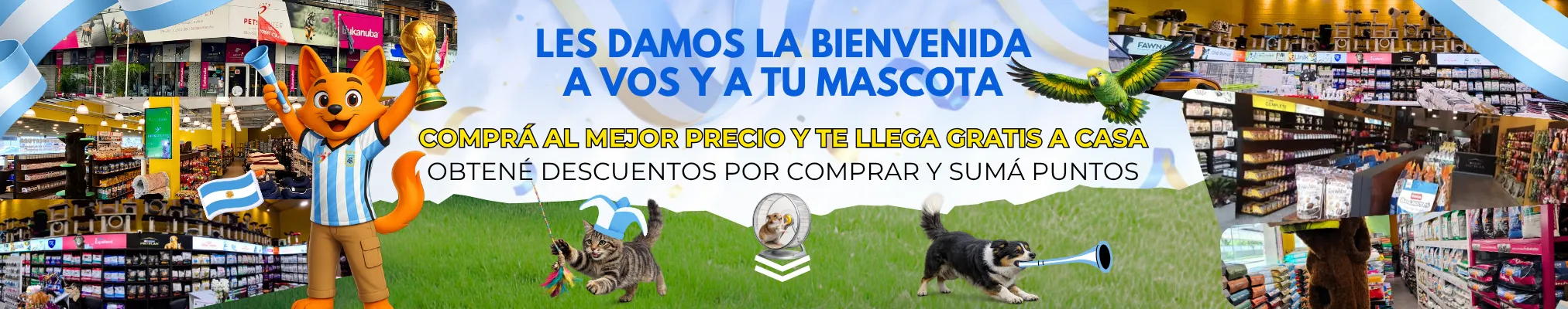 PETS CENTER Tienda de Alimento y Accesorios para Mascotas - Pet Shop