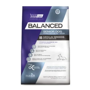 Vitalcan Balanced para Perro Senior Mediano | 12 kg