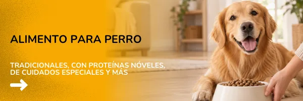 Alimento para perro disponible en PETS CENTER