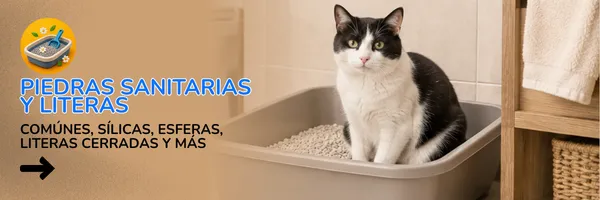Piedras sanitarias y literas disponibles en PETS CENTER