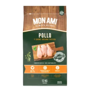 MON AMI Alimento Natural de Pollo para Perro – 12 kg